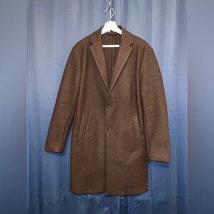 Zara men’s 3/4 length 4-way stretch top coat size medium.